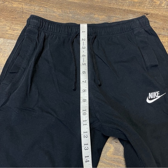 Nike Sportswear NSW Club Jersey Lightweight Black Joggers BV2762 Men's Medium - Picture 4 of 12